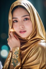 Hijab - Beauty Hindi Hijab Girl- Fashion Lookbook