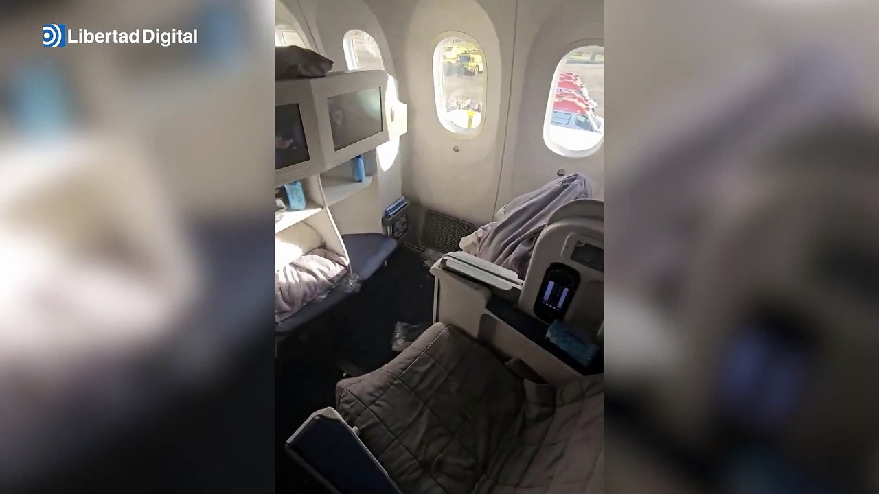 Decenas de lesionados por turbulencias en un vuelo Madrid - Monteviedo