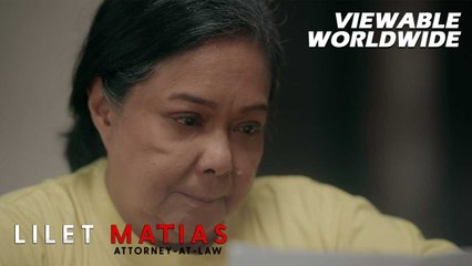 Lilet Matias, Attorney-At-Law: The convicted mother is desperate to be free! (Episode 86)