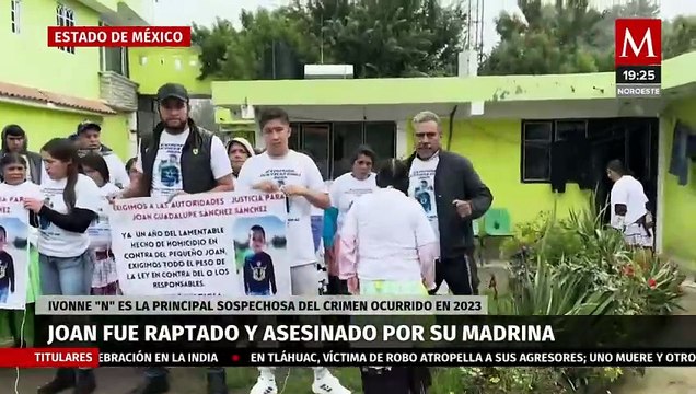 Menor fue raptado y asesinado por su madrina en Edomex