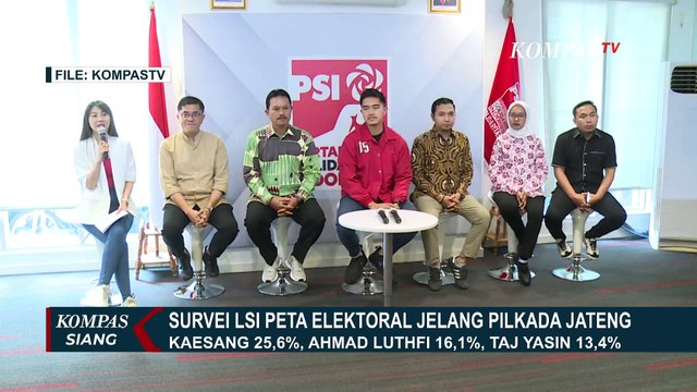 Survei Peta Elektoral Jawa Tengah, Kaesang Pangarep Berada pada Posisi Teratas