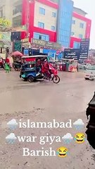 Taiz Barish me Rikshe ki Wheeling