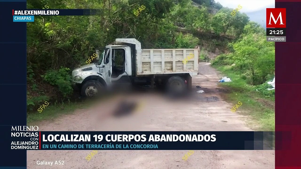 Fiscalía de Chiapas confirma hallazgo de 19 cuerpos asesinados por el cártel de Sinaloa