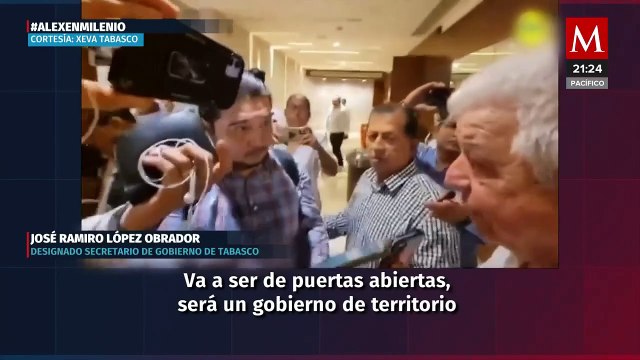 Javier May presenta a José Ramiro López Obrador, Hermano de AMLO, como nuevo Secretario de Gobierno