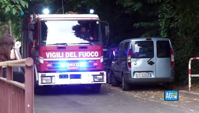 Roma, fuga di gas a Ottavia: ecco l'intervento dei Vigili del fuoco