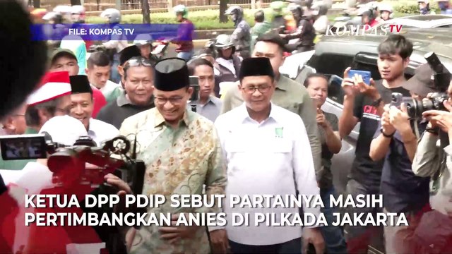 Respons PDIP soal Peluang Anies dan Andika Perkasa Duet di Pilkada Jakarta