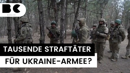 Ukrainisches Militär rekrutiert jetzt auch Häftlinge