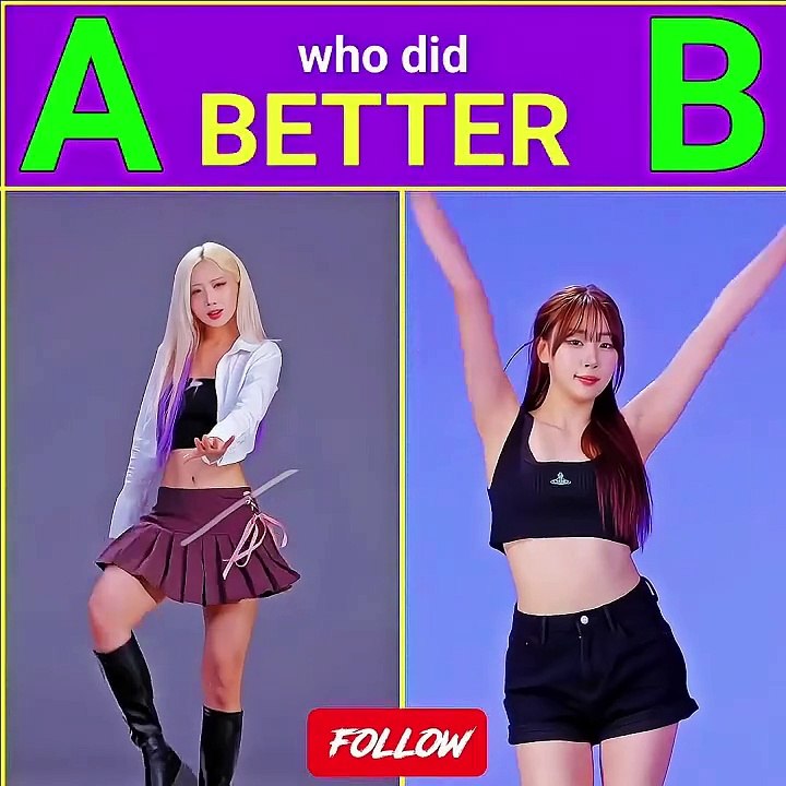 Which one is better  #dance