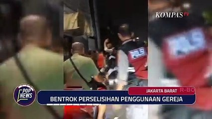 Dua Kelompok Jemaat Bentrok Perselisihan Penggunaan Gereja