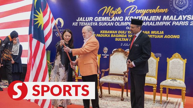 Paris Olympics: King graces flag handover ceremony