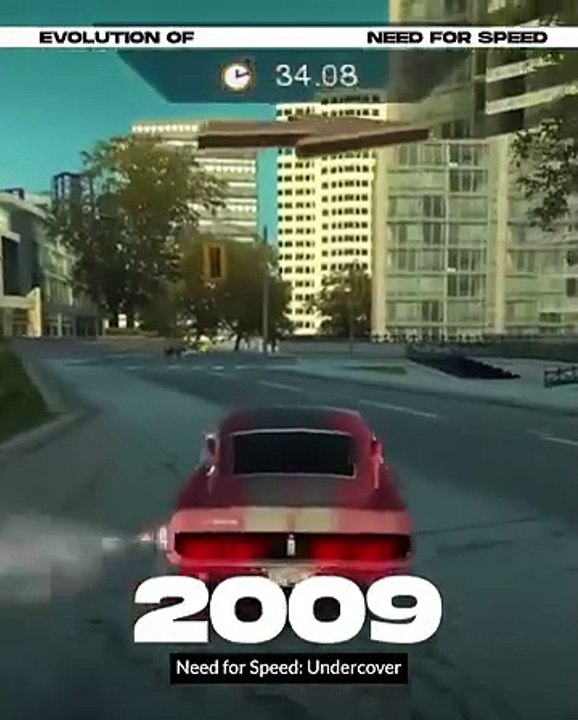 Need for speed revolution 1994 to 2022