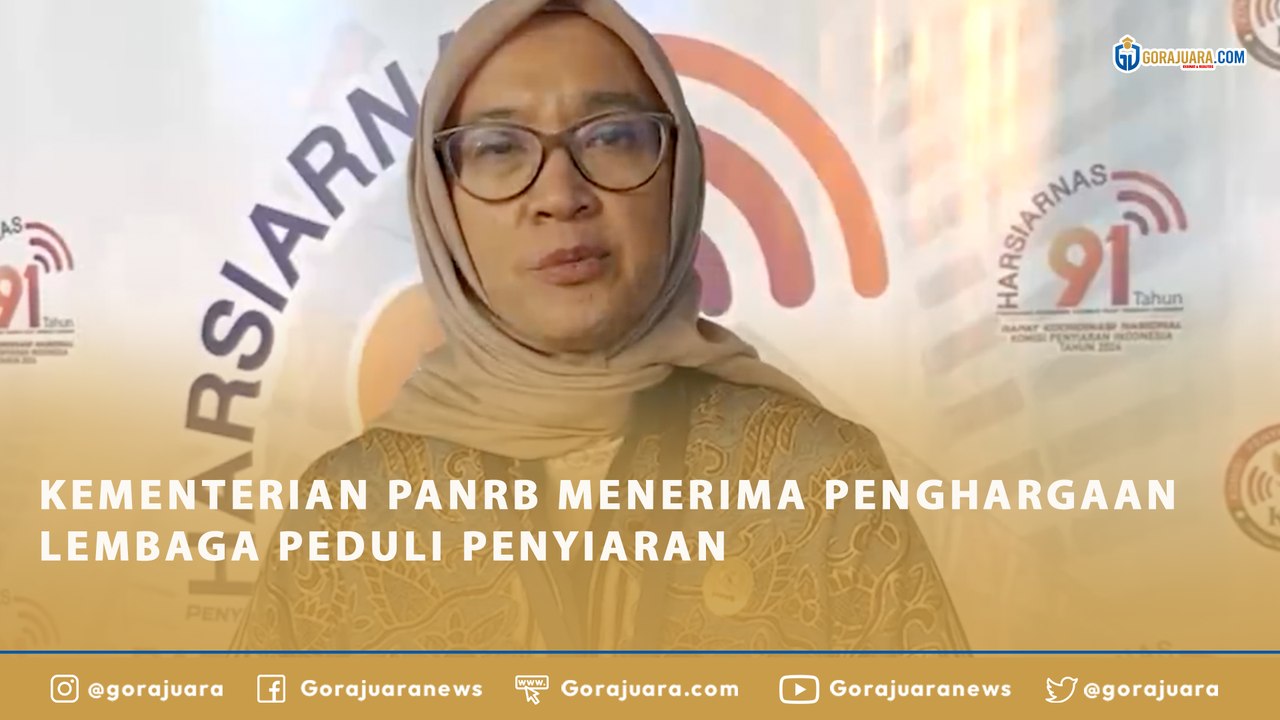 KEMENTERIAN PANRB MENERIMA PENGHARGAAN LEMBAGA PEDULI PENYIARAN