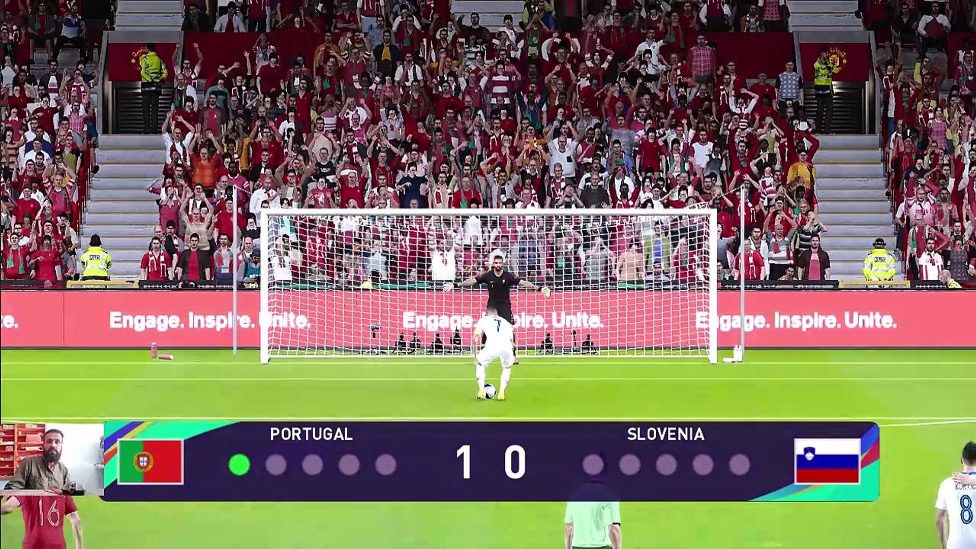 ⁣Portugalia - Slovenia efootball gaming panalti shoots