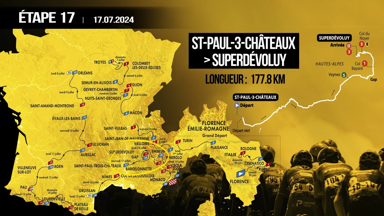 TDF 2024 : Maxime Monfort préface la 17e étape