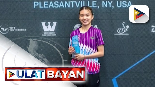 Kheith Rhynne Cruz, wagi sa WTT Youth Contender Westchester 2024