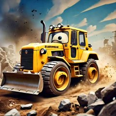 MOTO PATLO CARTOON DRIVE A CAR