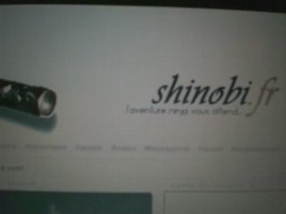 Shinobi sortant du village