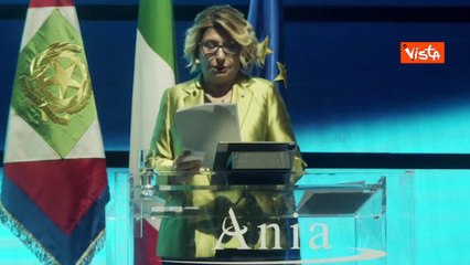 Il messaggio di Meloni all'assemblea Ania: "Cresciamo pi? di altri, vogliamo dare continuit?"
