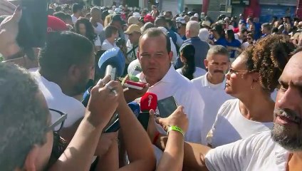 Nas últimas eleições, eles ficaram com as pesquisas e nós ficamos com as vitórias", dispara Geraldo Junior ao comemorar presença de Lula