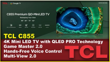 TCL ny 75 inches k saat C855 launch kr diaKeemat or Specs Janiya!