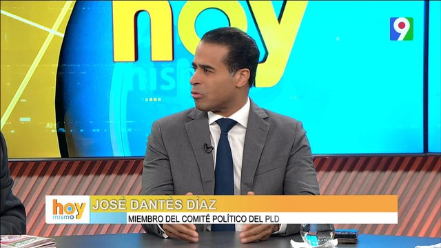José Dantes Díaz “Yo quiero ser el Secretario General de mi partido PLD” | Hoy Mismo