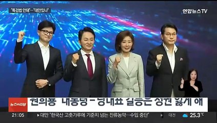 "대통령과 대립·해병 특검법 안돼"·"대안 있나"