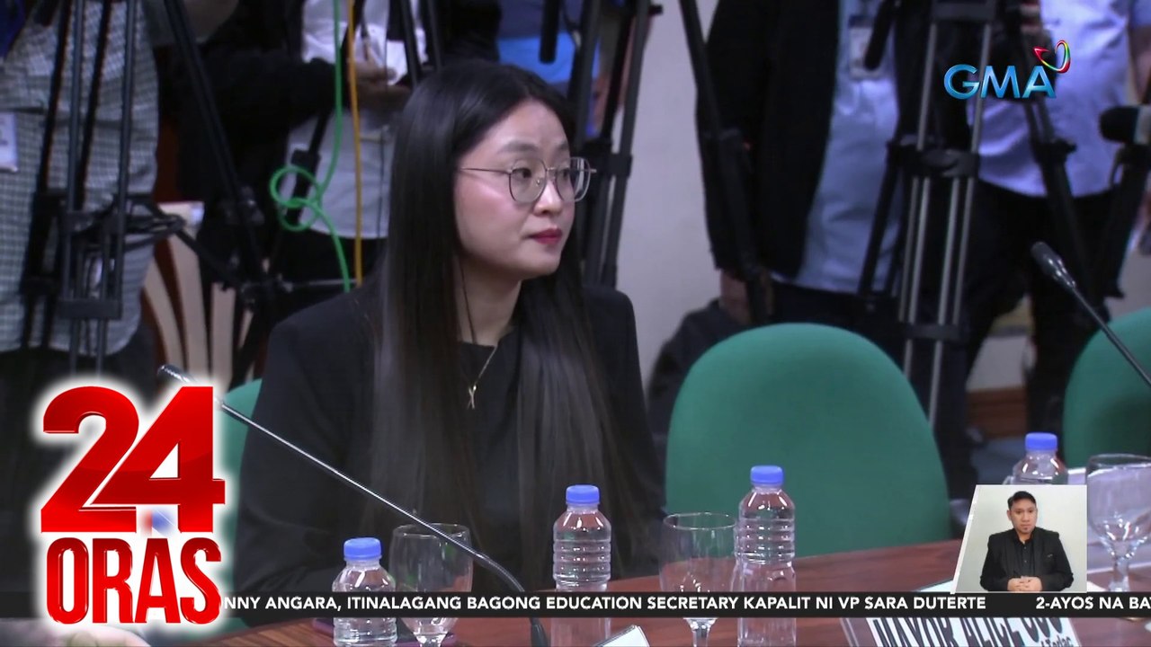 Mayor Guo, hinimok ni Sen. Gatchalian na isiwalat ang nasa likod ng mga ilegal na POGO | 24 Oras
