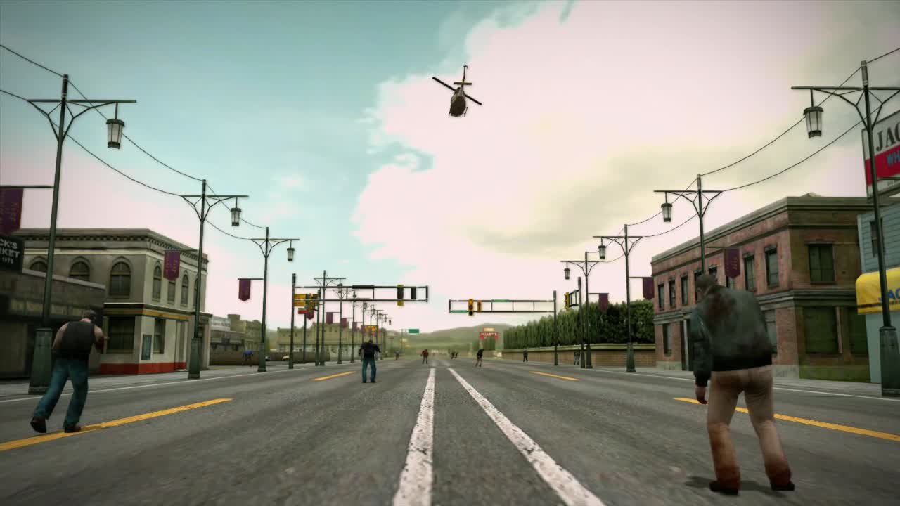 Dead Rising Xbox 360 - Escena helicóptero