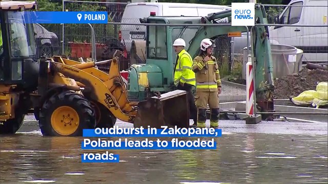 Flooding and landslides caused by extreme weather continue to pummel parts of Europe