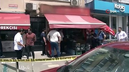 Kuruyemişçide rehine krizi: Boğazını kesmeye kalkıştı