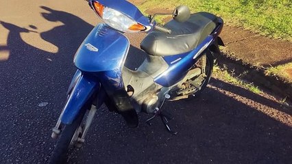 Honda Biz com alerta de furto é recuperada pela Polícia Militar