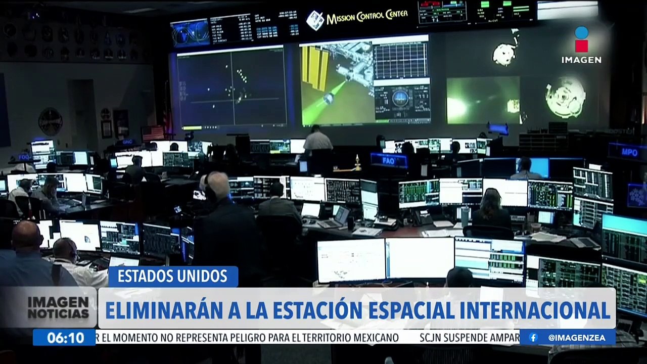 La NASA contrata a SpaceX para destruir la Estación Espacial Internacional
