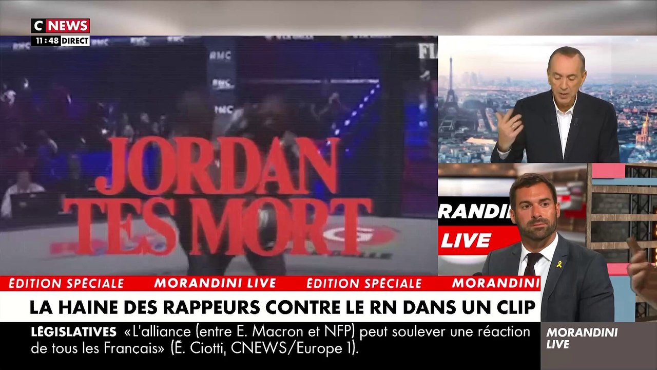 EXCLUSIF - Le rappeur Kaotik 747 se désolidarise du clip anti-RN: "En Algérie ou en Tunisie dont ils se revendiquent, ils seraient en prison avec ces propos! Il faut aimer la France qui nous donne cette liberté et arrêter de cracher sa haine!"