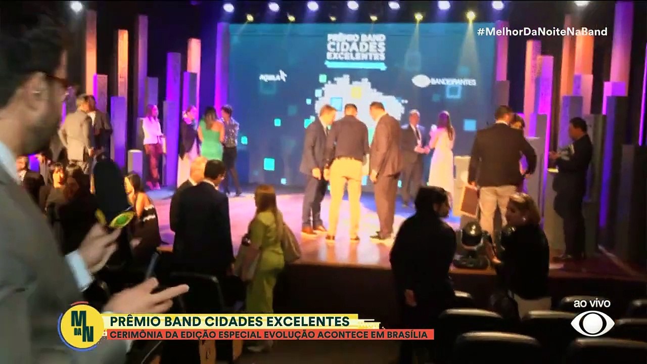 Cerimônia do Prêmio Band Cidades Excelentes acontece em Brasília