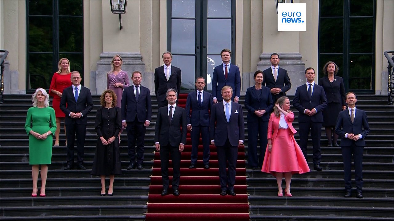 Neuer niederländischer regierungschef wird vereidigt