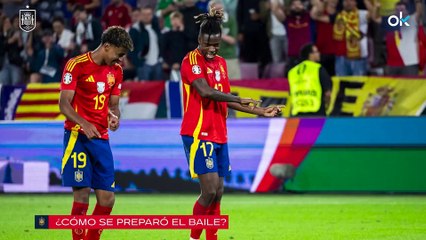 Nico Williams y Lamine Yamal explican el piedra, papel o tijera y su baile contra Georgia