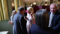 The Queen hosts reception for writers and bookshop owners