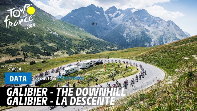 Galibier - the downhill - Tour de France 2024