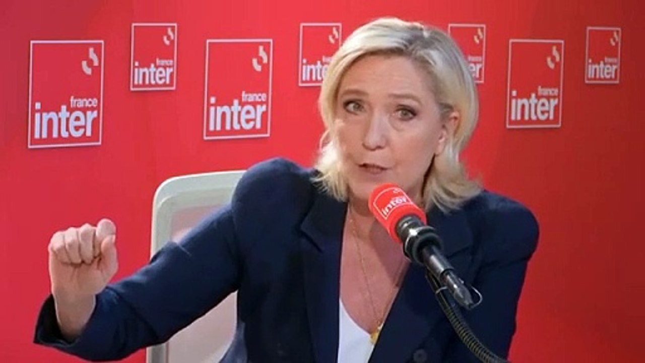 Marine Le Pen soupçonne Emmanuel Macron de préparer "un coup d'État administratif" en prévision d'une cohabitation