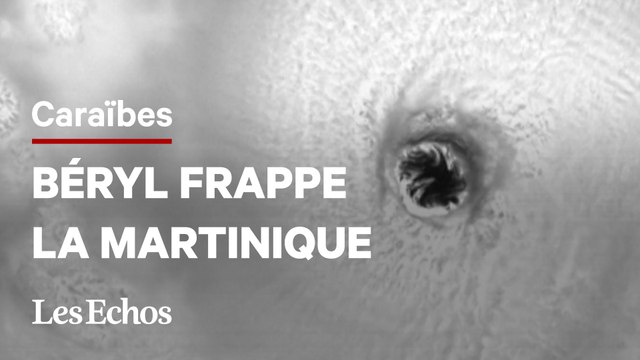 « On s’attendait à des dégâts, mais pas aussi importants » : l’Ouragan Béryl touche la Martinique