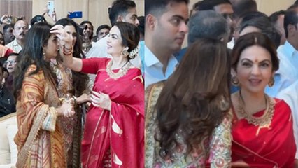 Ambani Mass Wedding: Nita Ambani Shloka Mehta & Isha Ambani's Bonding Is Unmissable, Full Video