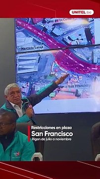 Desde el 1 de julio ya rigen las restricciones para vehículos pesados en el sector de la plaza San Francisco por los daños en la bóveda del río Choqueyapu. Estas son las alternativas de circulación.