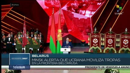 Belarús alerta movilización de tropas ucranianas en la frontera