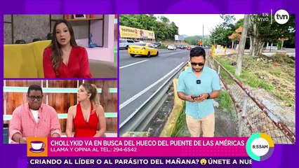 Chollykid en un recorrido por los huecos del puente las américas