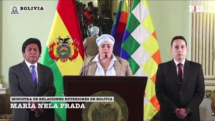 La canciller de Bolivia anunció que convocan a consultas al embajador en Argentina