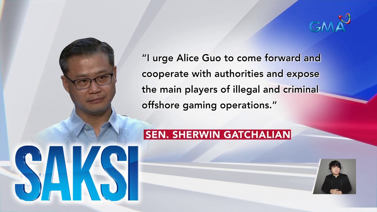 Sen. Gatchalian, hinimok si Mayor Guo na isiwalat ang nasa likod ng mga ilegal na POGO | Saksi