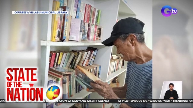 Pagbabasa ng libro, sikreto sa matalas na isip ng isang 79-anyos na lolo | SONA