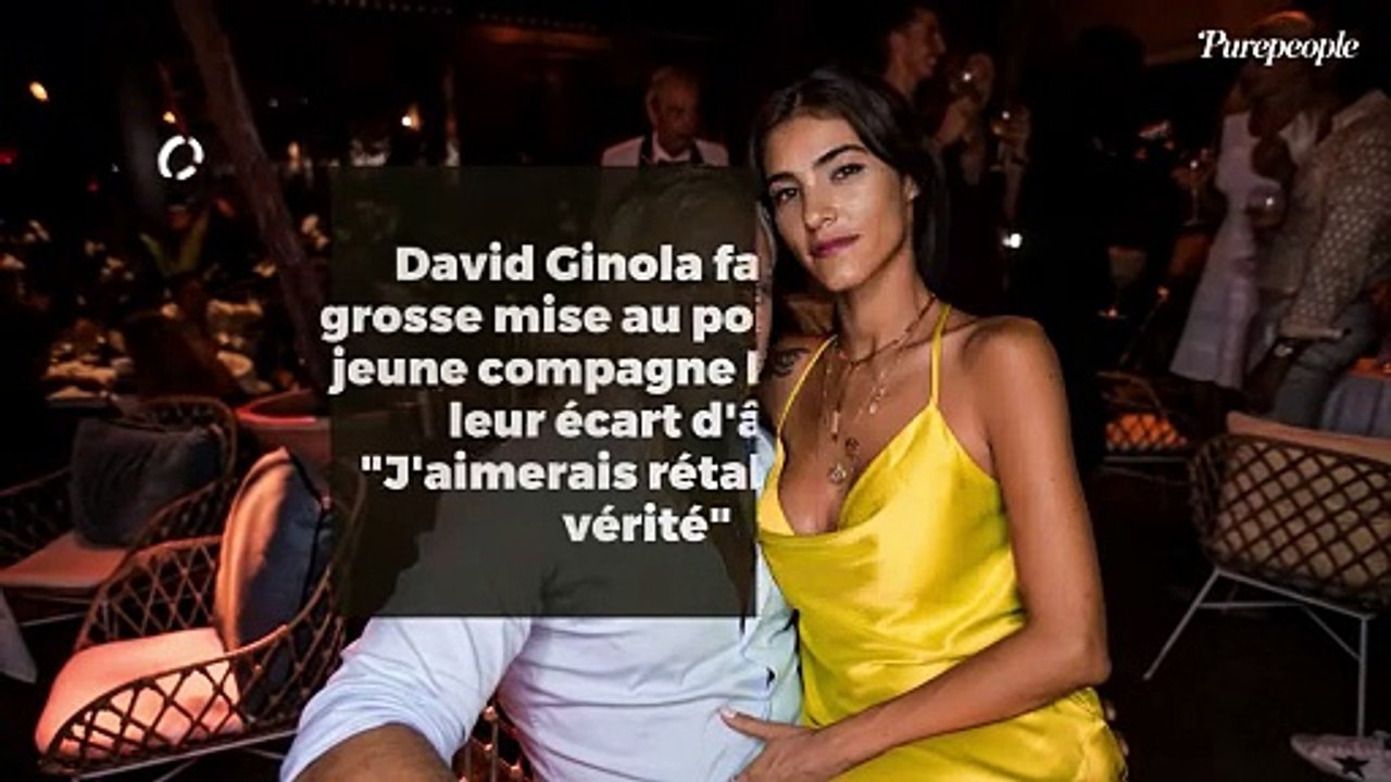 David Ginola fait une grosse mise au point sur sa jeune compagne Maëva et leur écart d'âge : "J'aimerais rétablir une vérité"