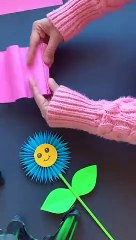 Paper_flower_for_kids-_Kids_Craft_#shorts(360p)
