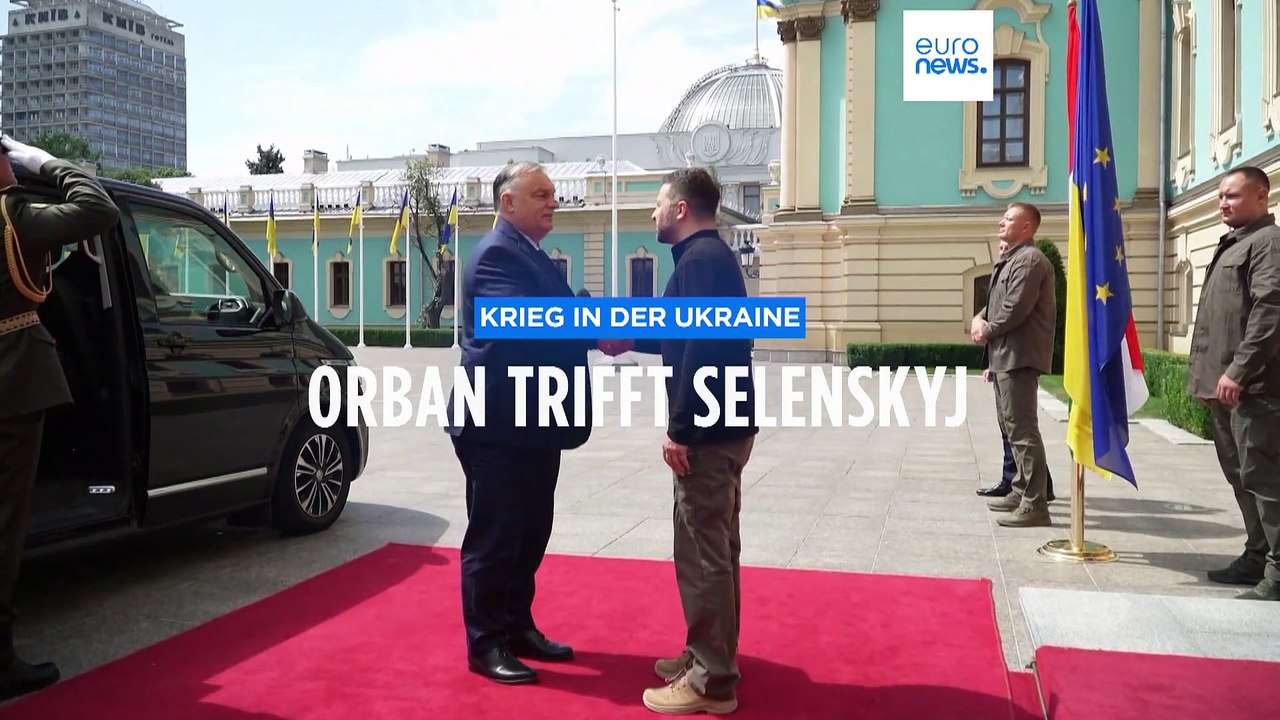 Viktor Orbán in Kiew: Erster Besuch seit Beginn des russischen Angriffskrieges